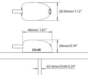 DS-H6 Horizontal Cable Seal